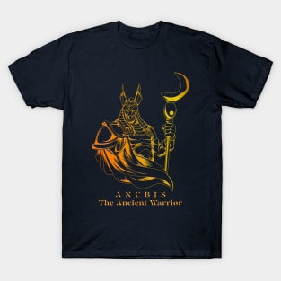 Anubis The Ancient Warrior: Ancient Egypt "Pharaohs" T-Shirt
